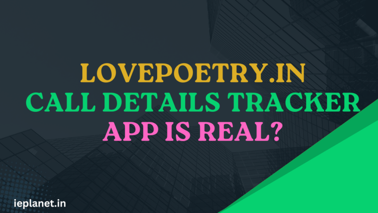 Lovepoetry .in Call Details Tracker App is real