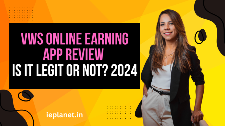 VWS Online Earning App Review